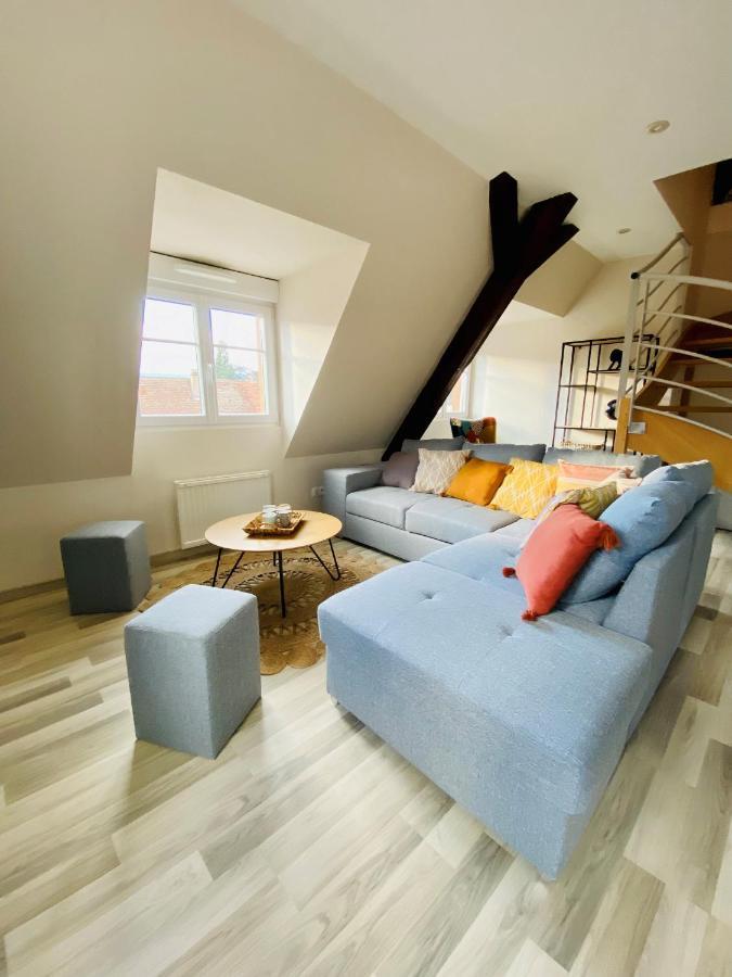 L'Envolee Alsacienne - Magnifique Appartement En Duplex Ostheim Exterior photo